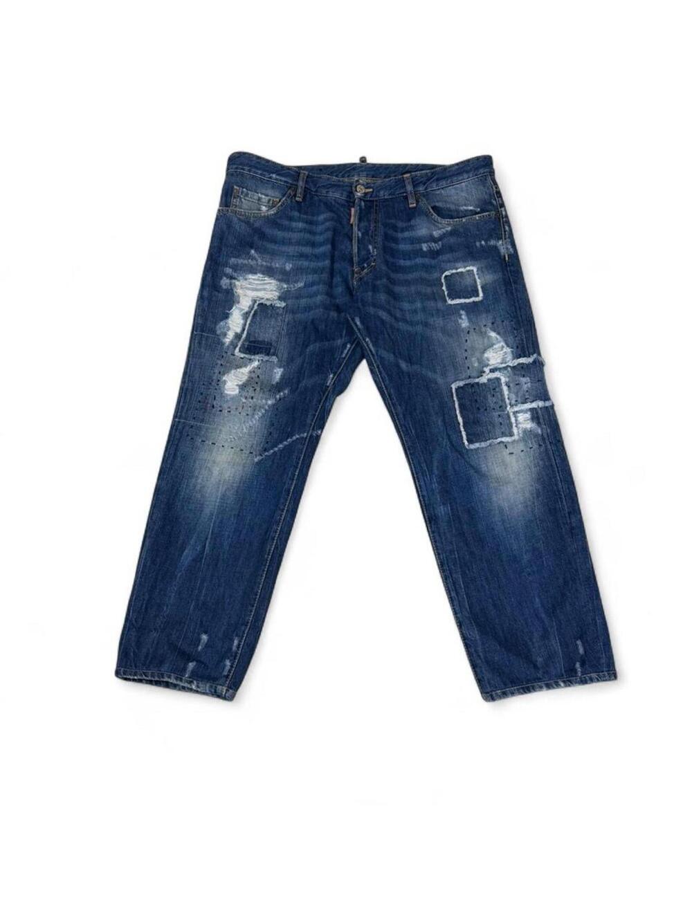DSQUARED2 blue jeans with unique design